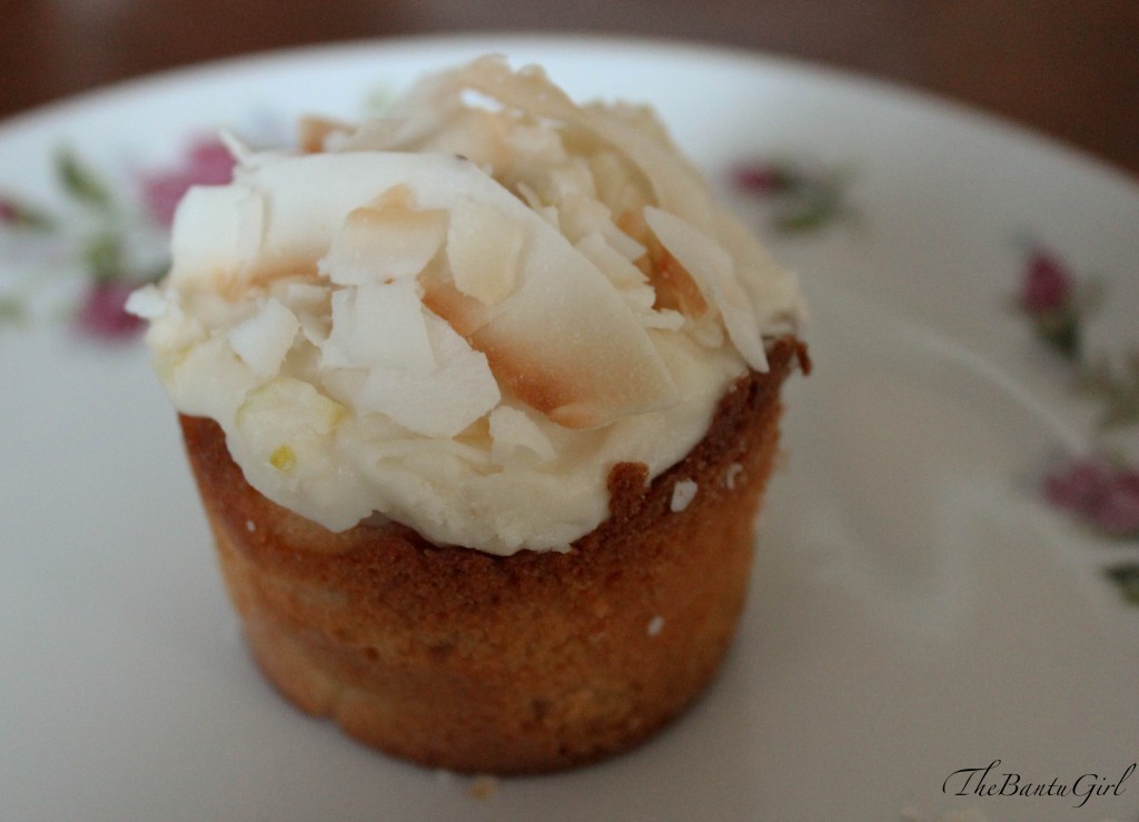 Gluten Free Coconut Lemon Cupcakes 